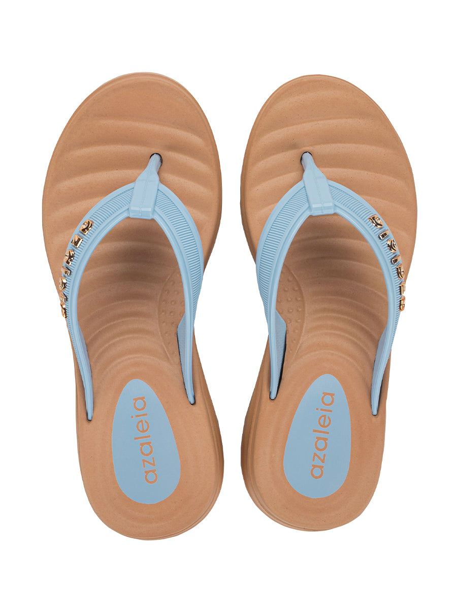 AZALEIA HELLEN - BLUE MOON/ALMOND BEIGE