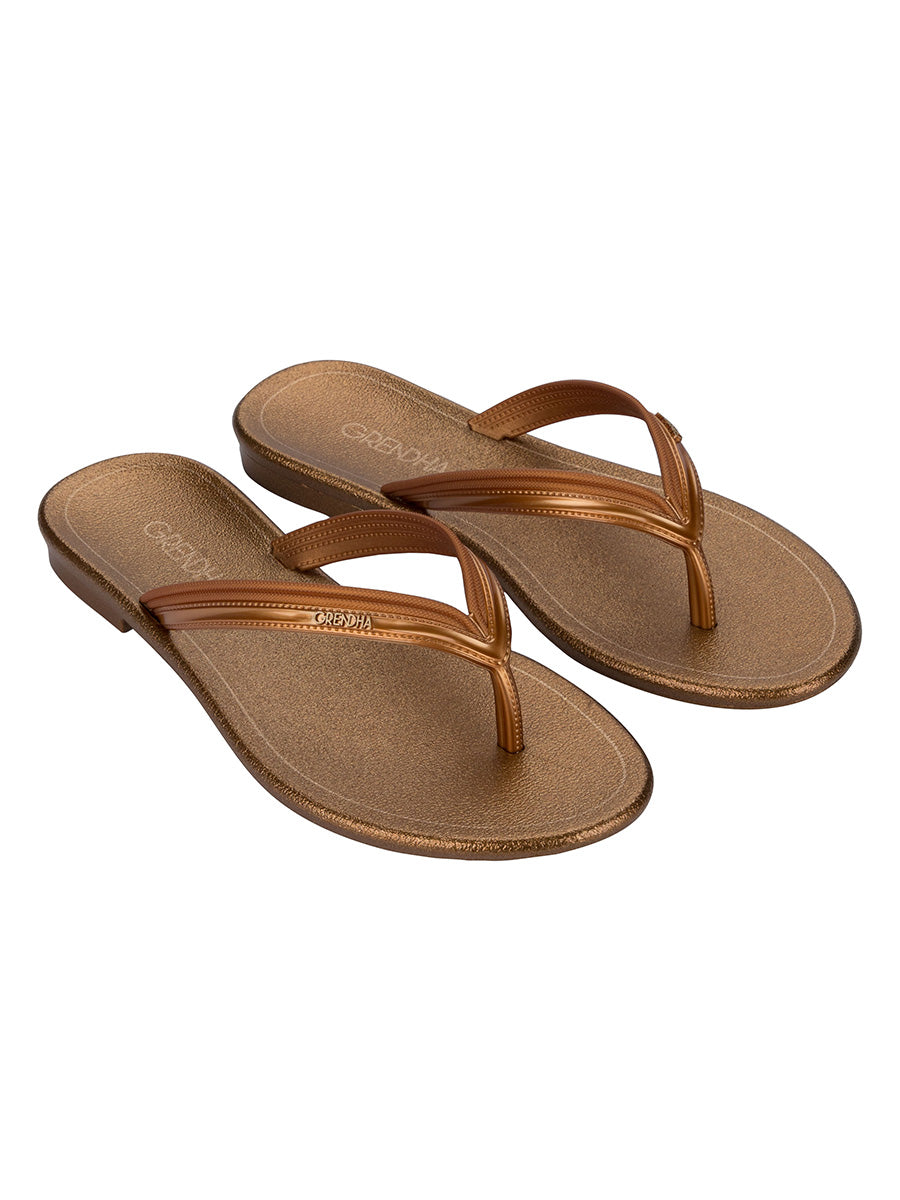 GRENDHA FAVORITA RAST - METALLIC BROWN
