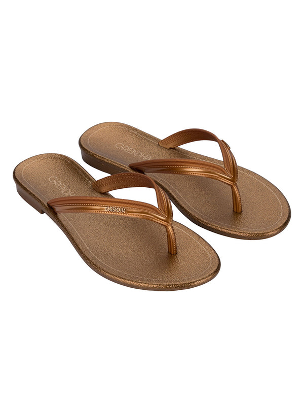 GRENDHA FAVORITA RAST - METALLIC BROWN