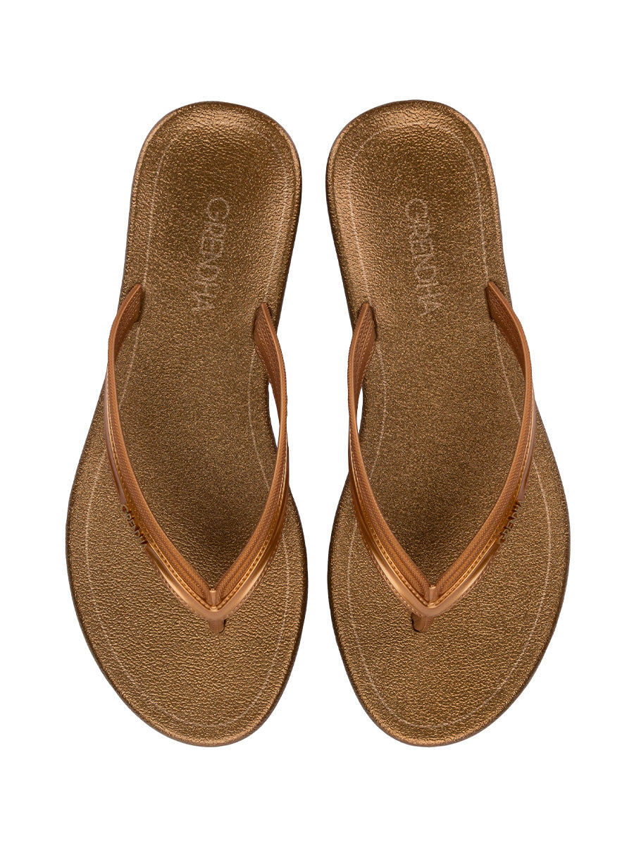 GRENDHA FAVORITA RAST - METALLIC BROWN