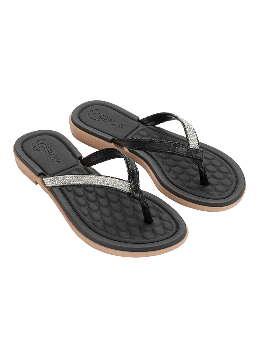 GRENDHA BRILHO RAST - BLACK