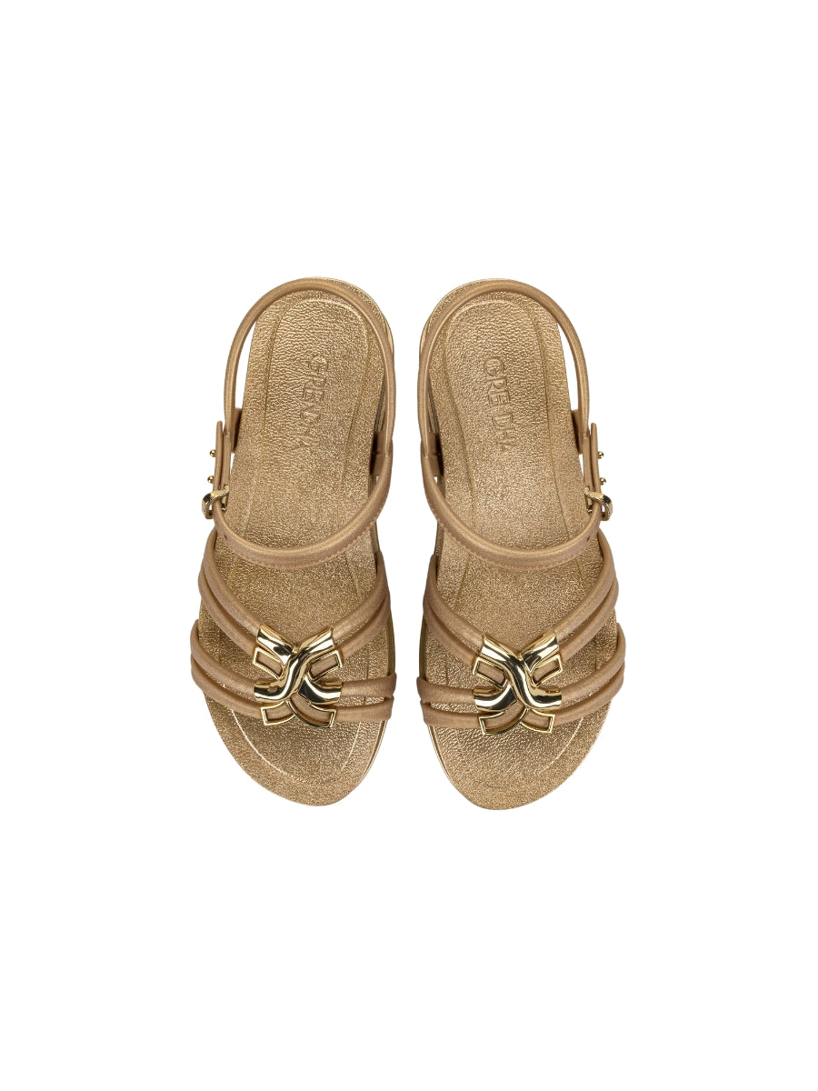GRENDHA TRANCA SAND - GOLD