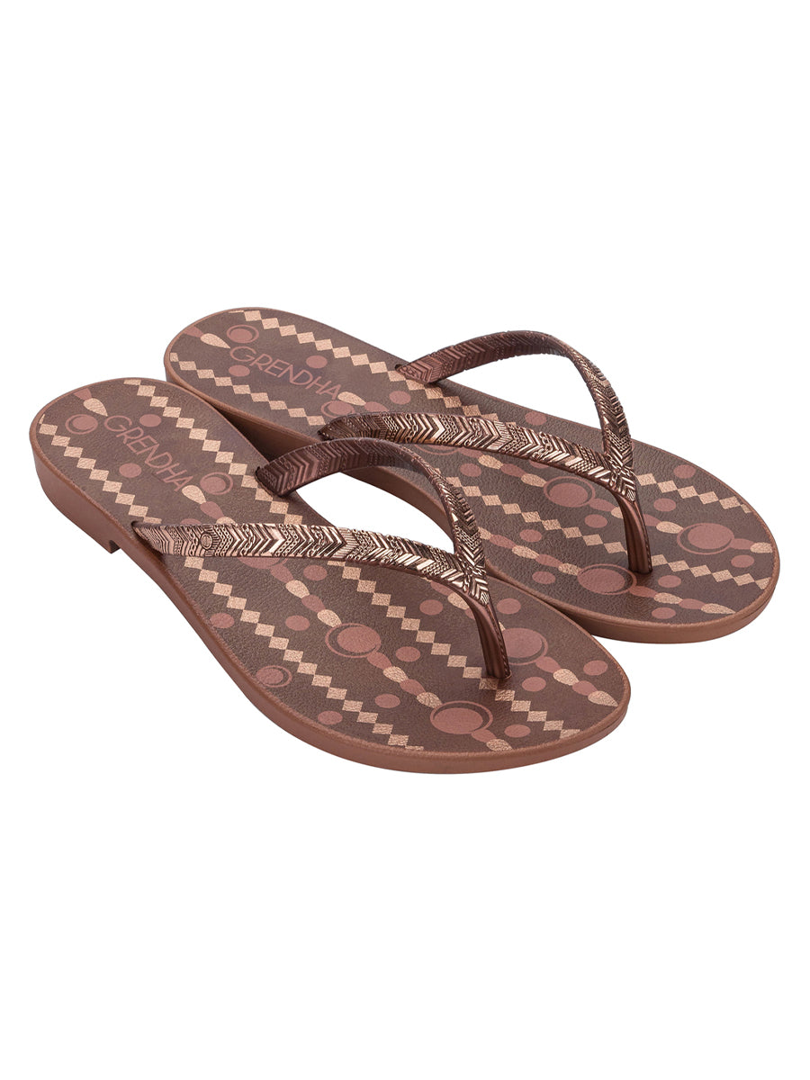 GRENDHA AMOR EM FLOR RAST - COPPER