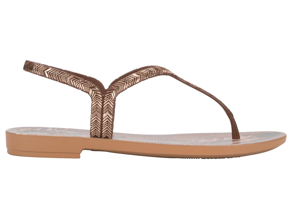 GRENDHA AMOR EM FLOR SAND - MAKE BROWN