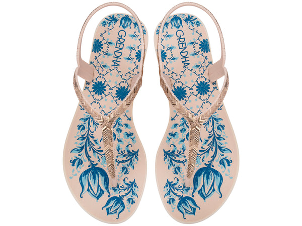 GRENDHA AMOR EM FLOR SAND - OFF WHITE