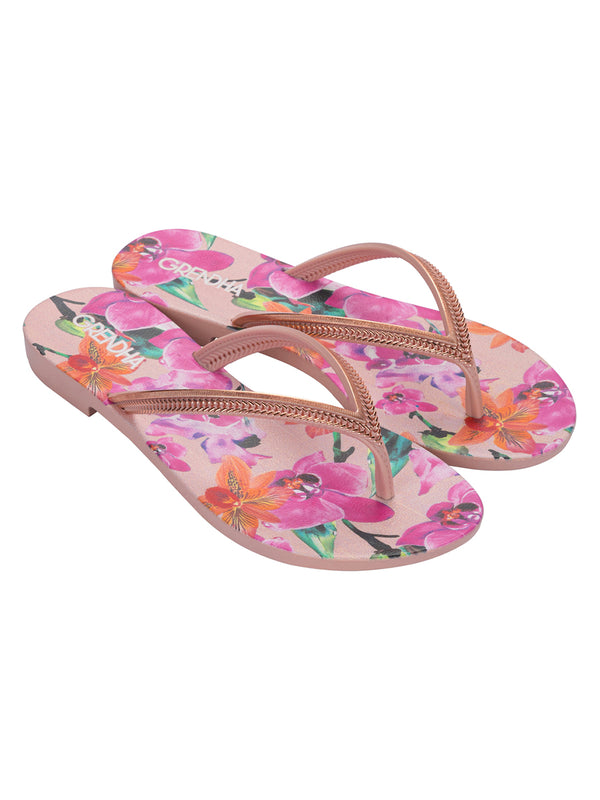 GRENDHA ACAI ENERGIA FEM - FLORAL NUDE