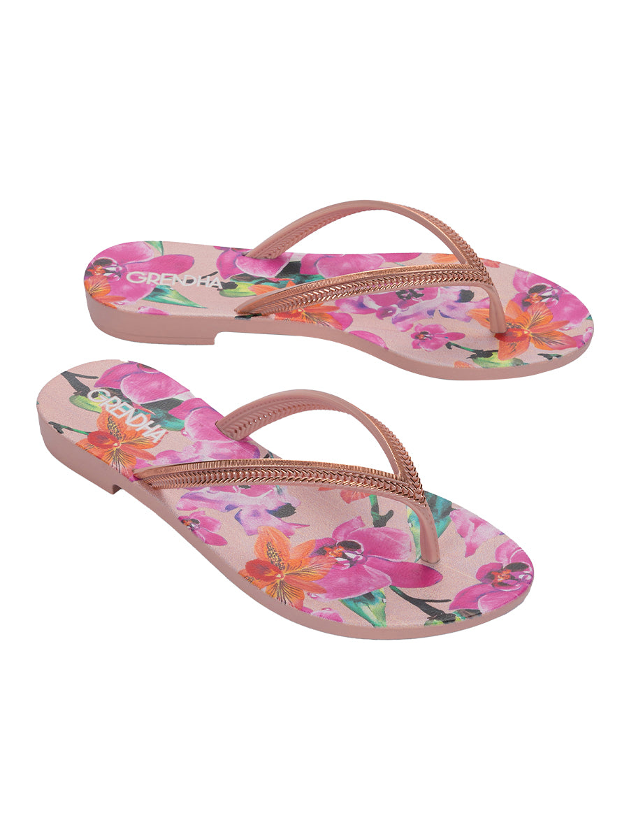 GRENDHA ACAI ENERGIA FEM - FLORAL NUDE