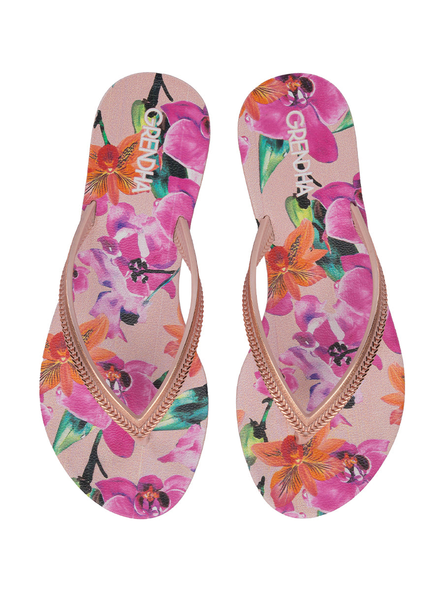 GRENDHA ACAI ENERGIA FEM - FLORAL NUDE