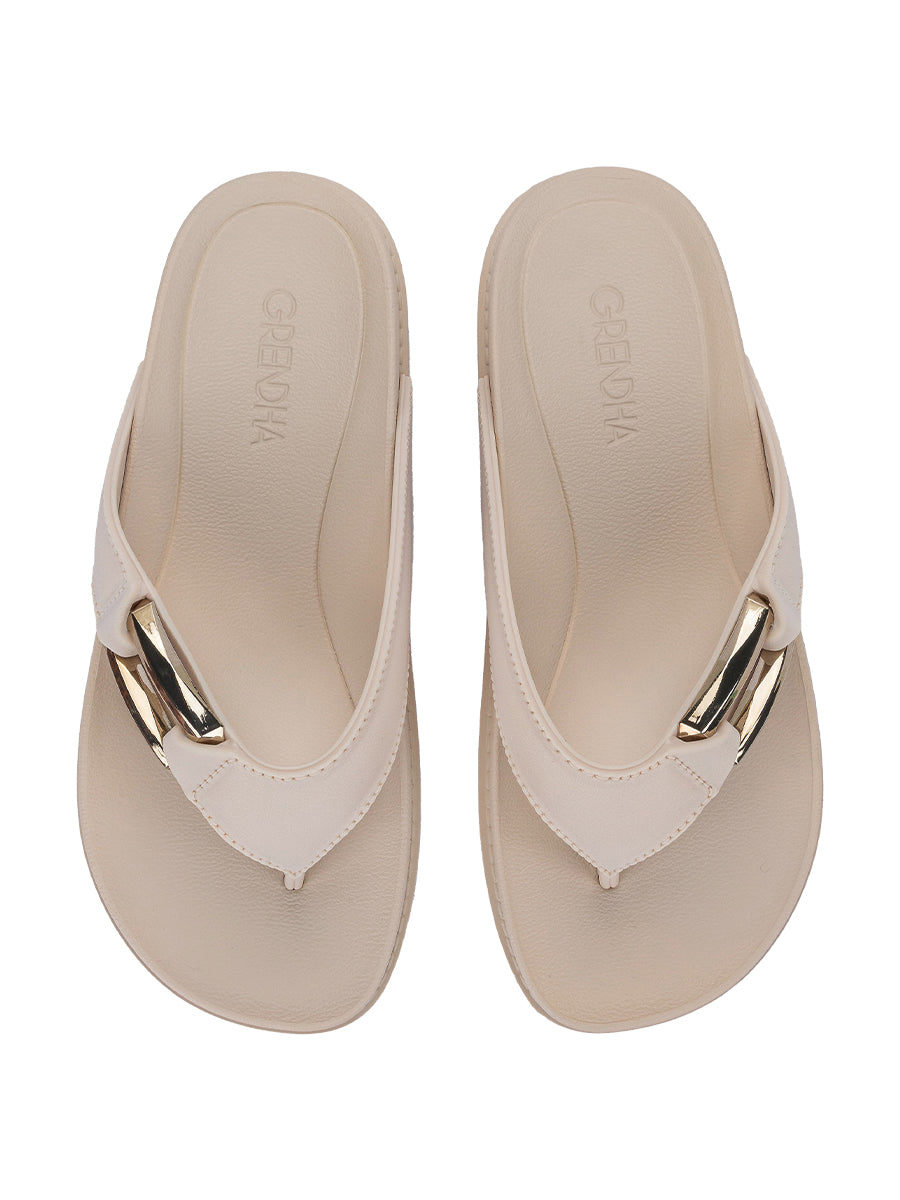 GRENDHA ESPLENDOR RAST - OFF WHITE