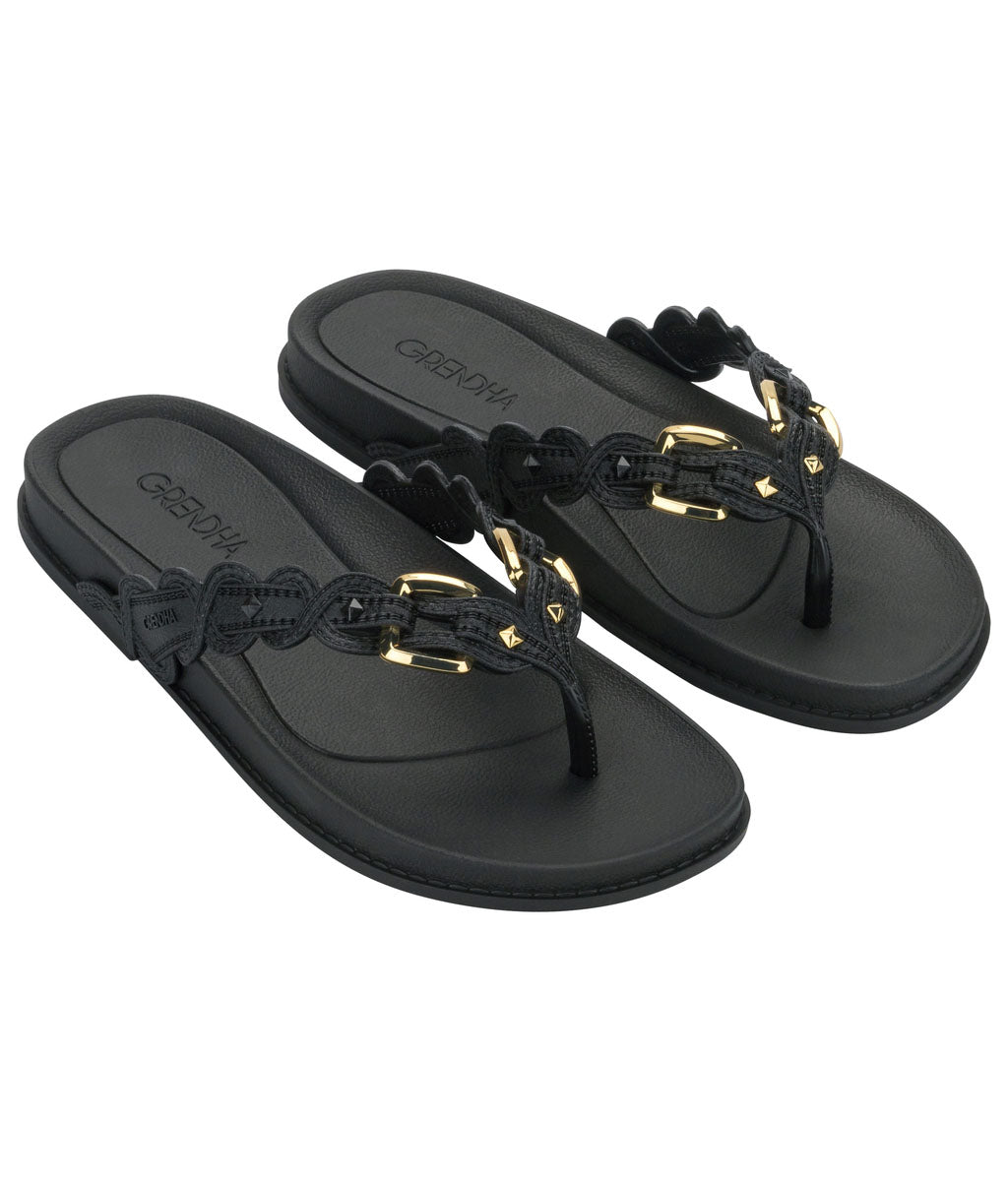 GRENDHA DESLUMBRE RAST - BLACK