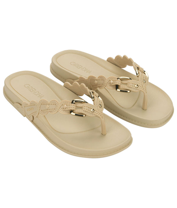 GRENDHA DESLUMBRE RAST - LIGHT BEIGE