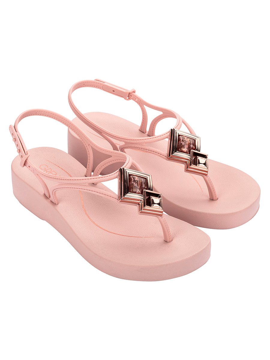  GRENDHA JOIA PLAT SANDAL - LIGHT NUDE