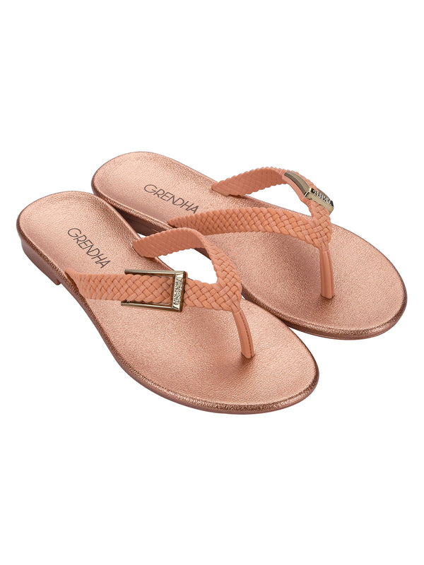 GRENDHA LUZ RAST - METALLIC BEIGE