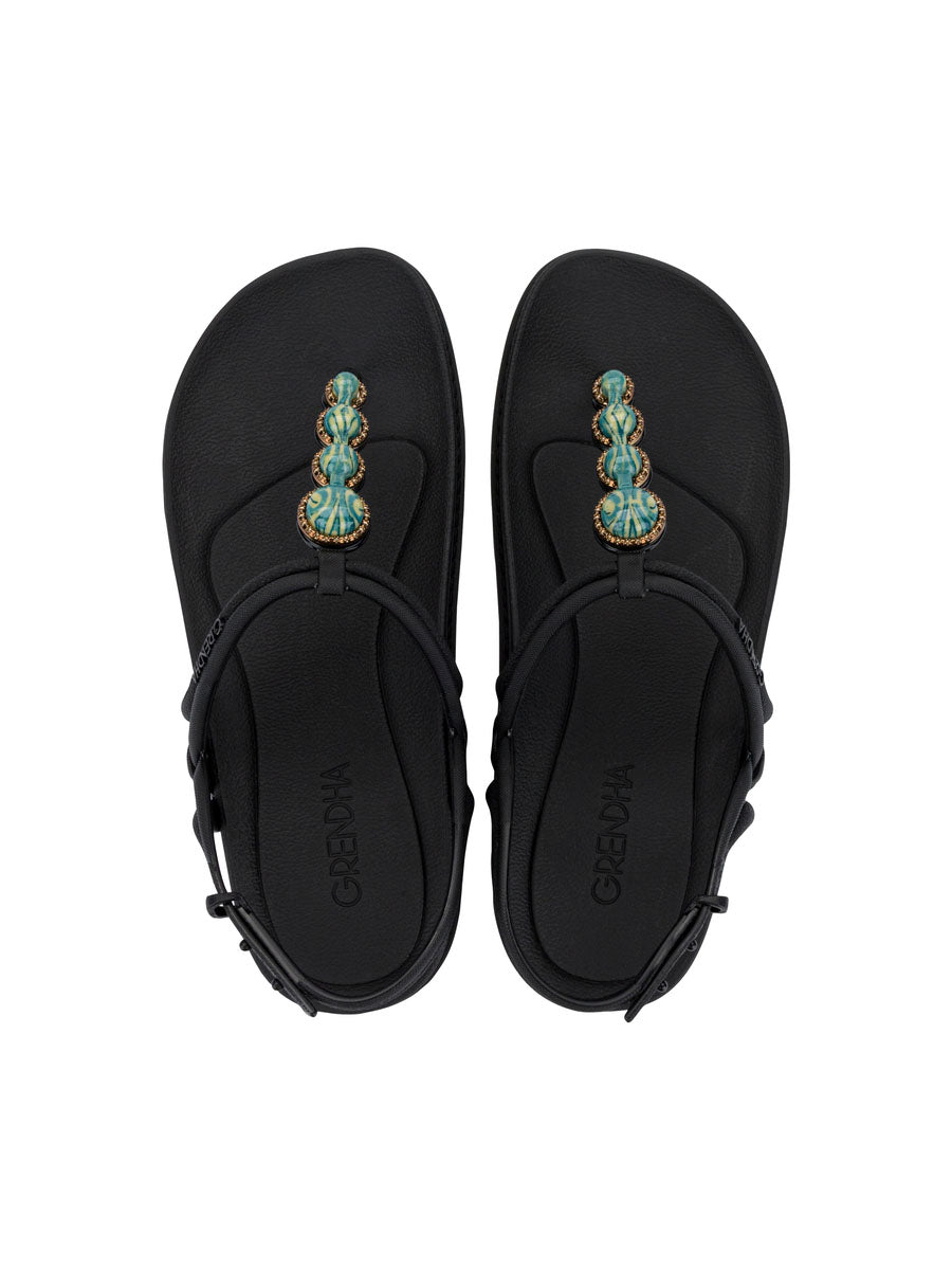GRENDHA MAGNIFICA SAND - BLACK