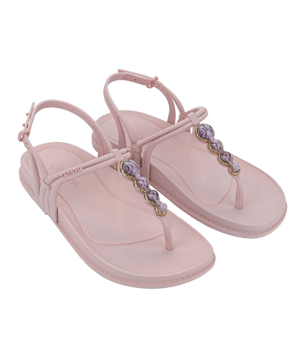 GRENDHA MAGNIFICA SAND - FEATHER ROSE