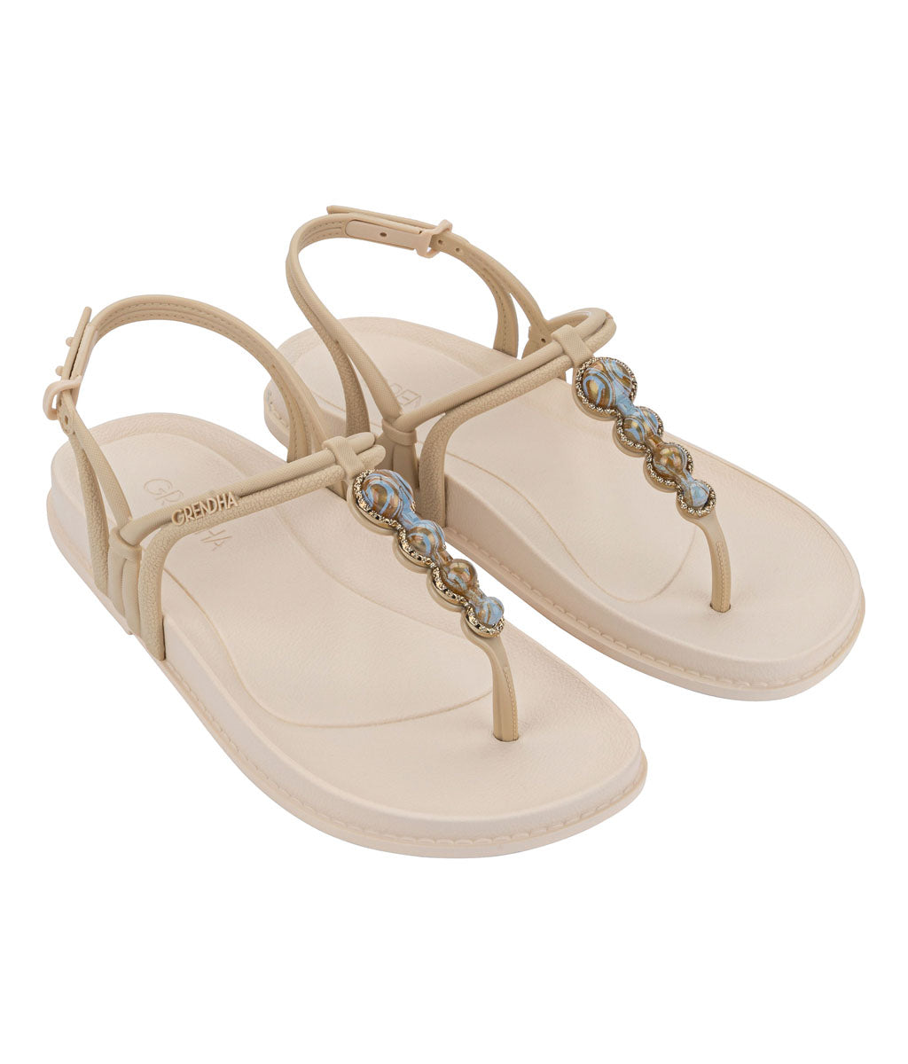 GRENDHA MAGNIFICA SAND - LIGHT BEIGE/OFF WHITE