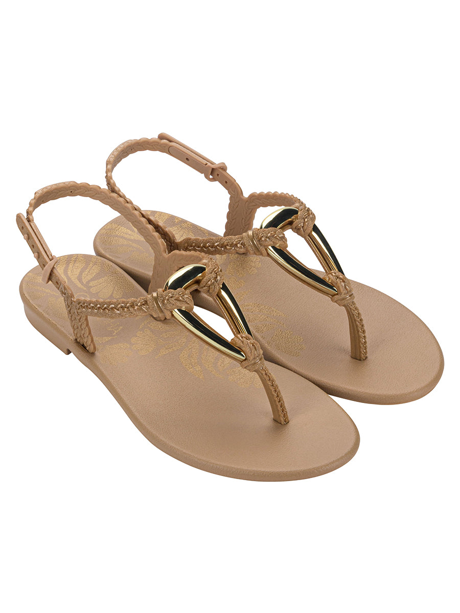 GRENDHA SUBLIME SAND - METALLIC HONEY BEIGE