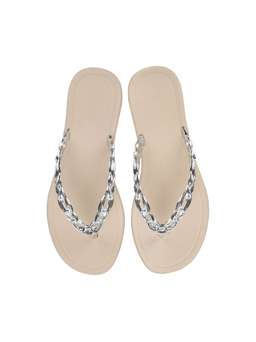 GRENDHA TODO DIA DIVINA RAST - OFF WHITE