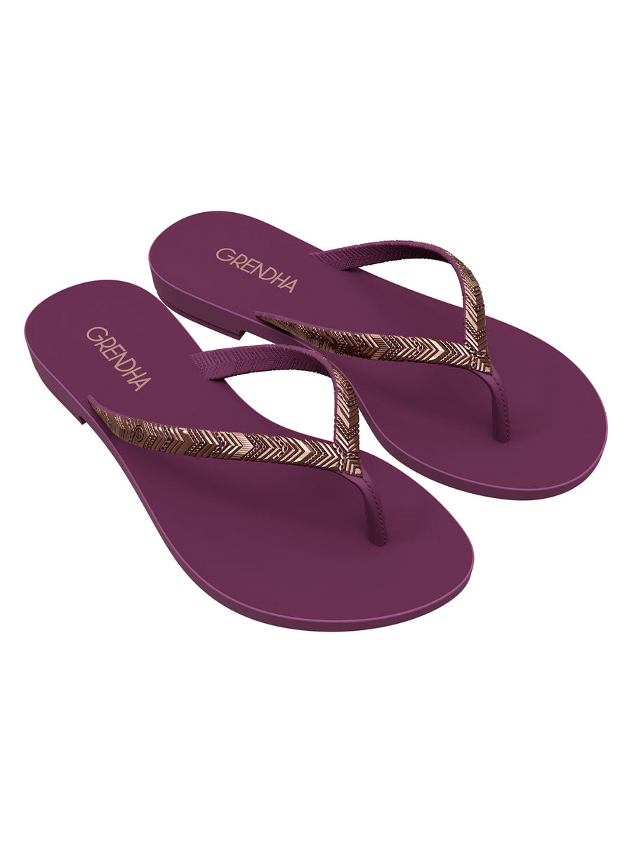 GRENDHA AMOR EM FLOR RAST - BEET PINK