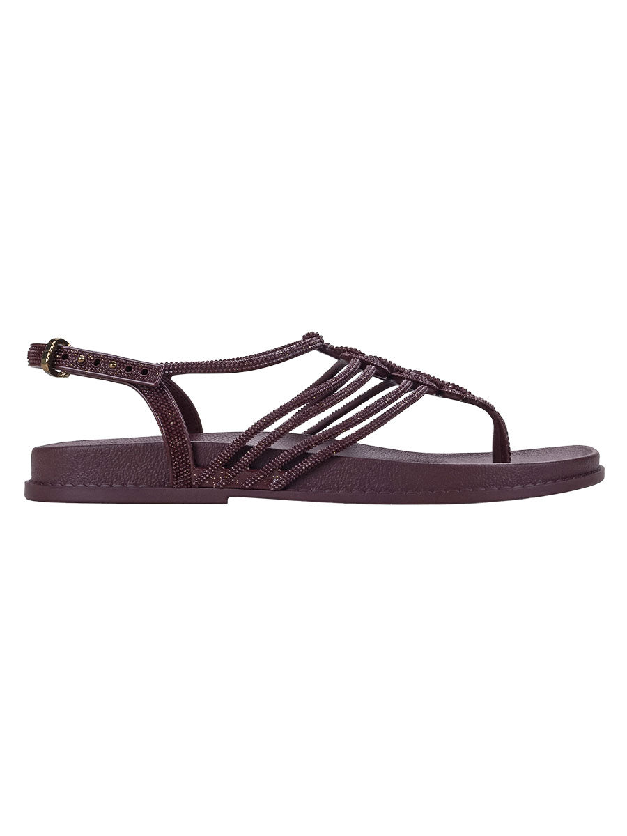 GRENDHA DETALHES SAND - BURGUNDY