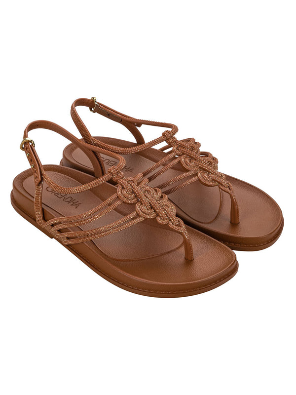 GRENDHA DETALHES SAND - COCOA BROWN