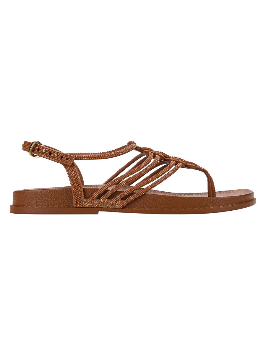 GRENDHA DETALHES SAND - COCOA BROWN