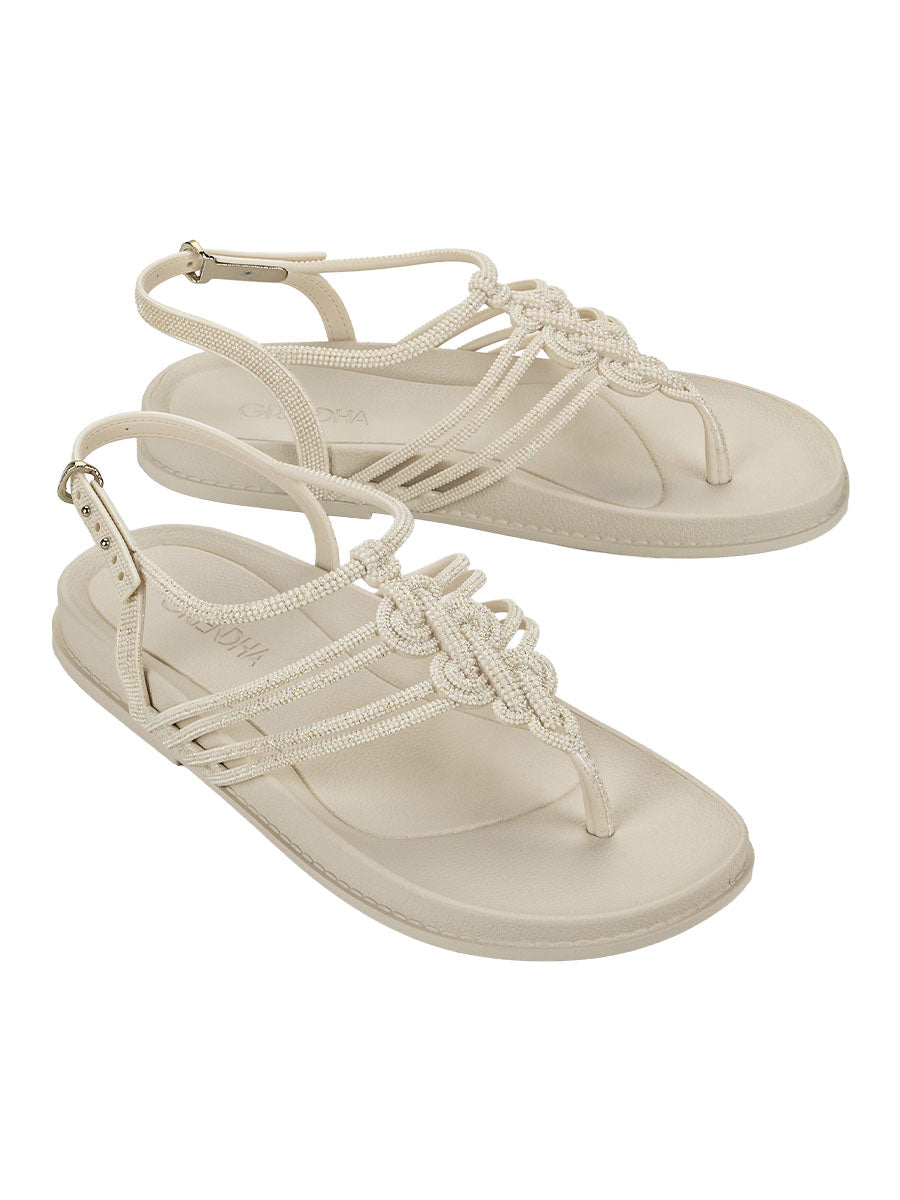 GRENDHA DETALHES SAND - OFF WHITE