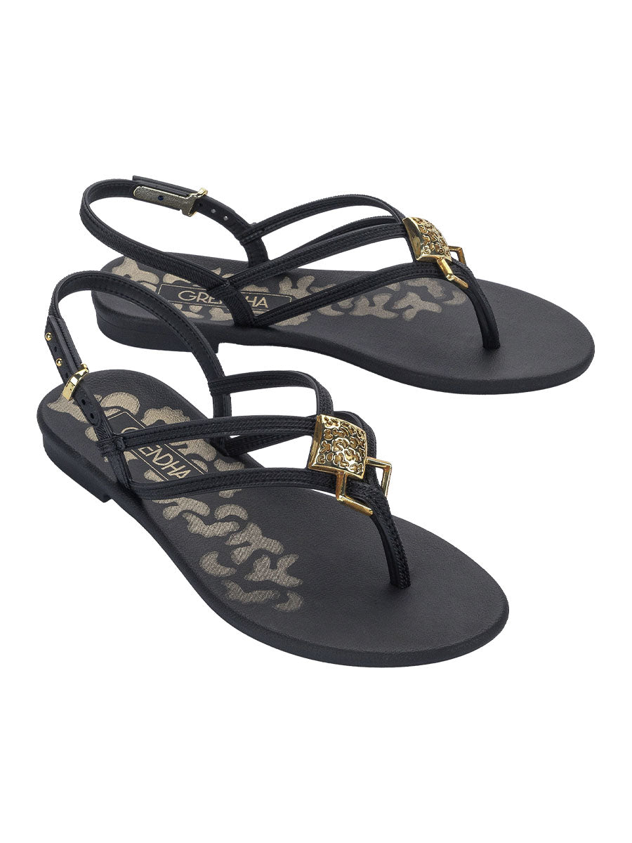 GRENDHA LIBERDADE SAND - BLACK