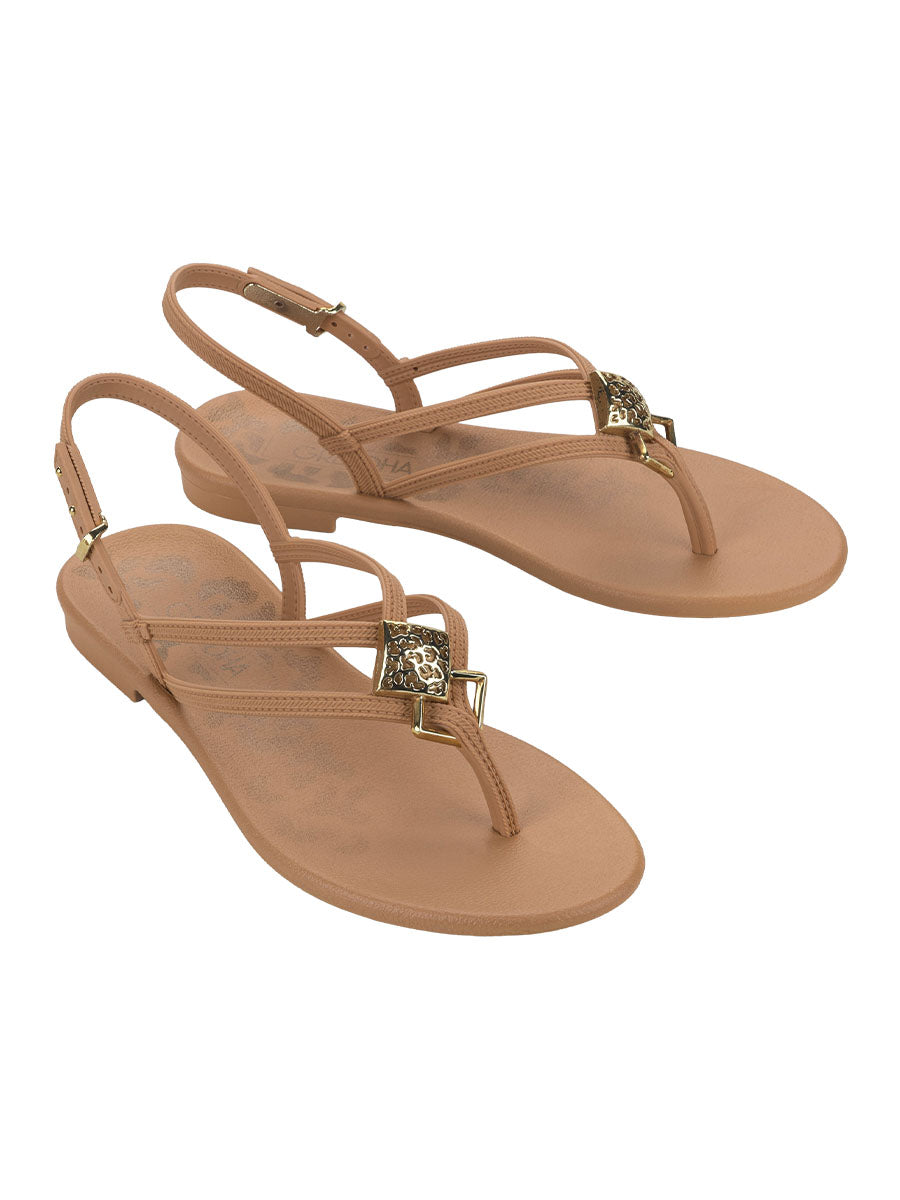 GRENDHA LIBERDADE SAND - DARK BROWN