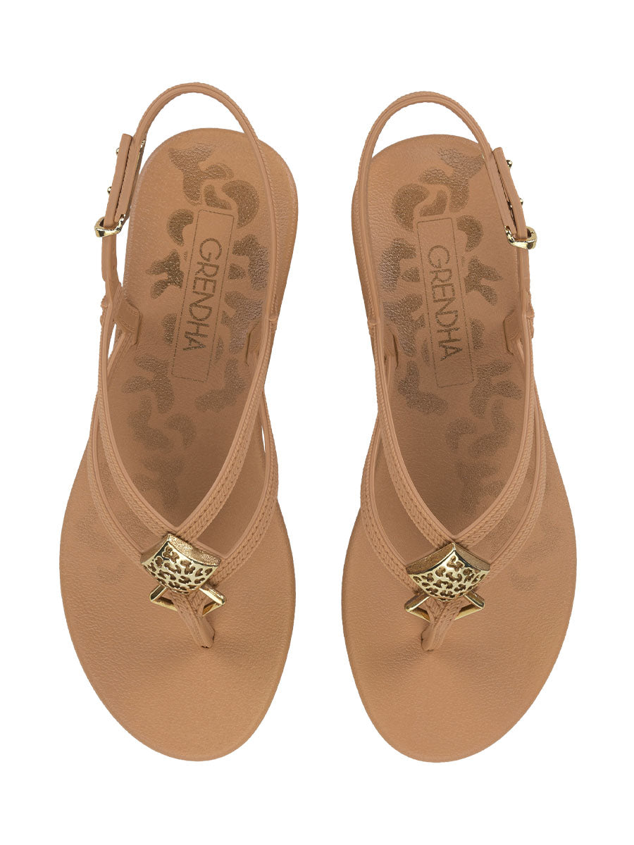 GRENDHA LIBERDADE SAND - DARK BROWN