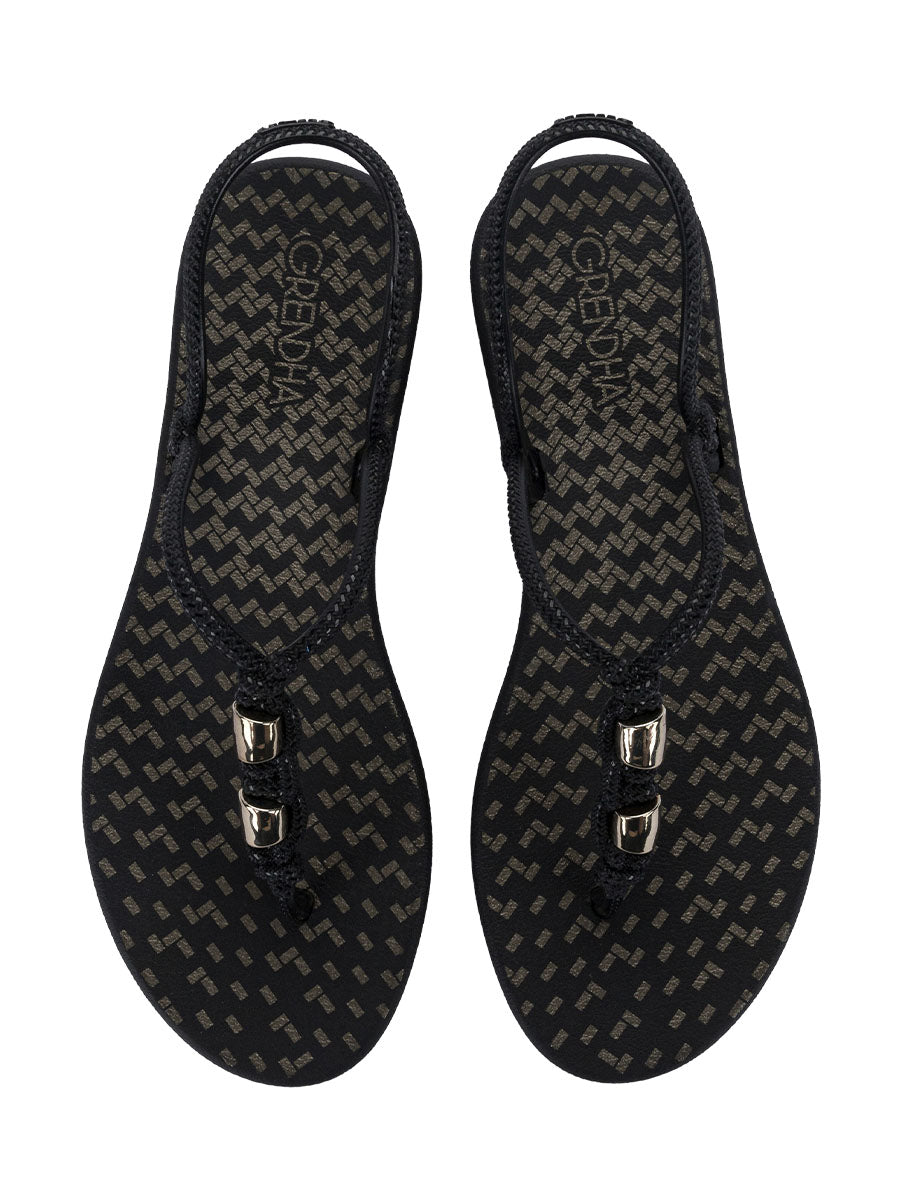 GRENDHA TERNURA SAND - BLACK