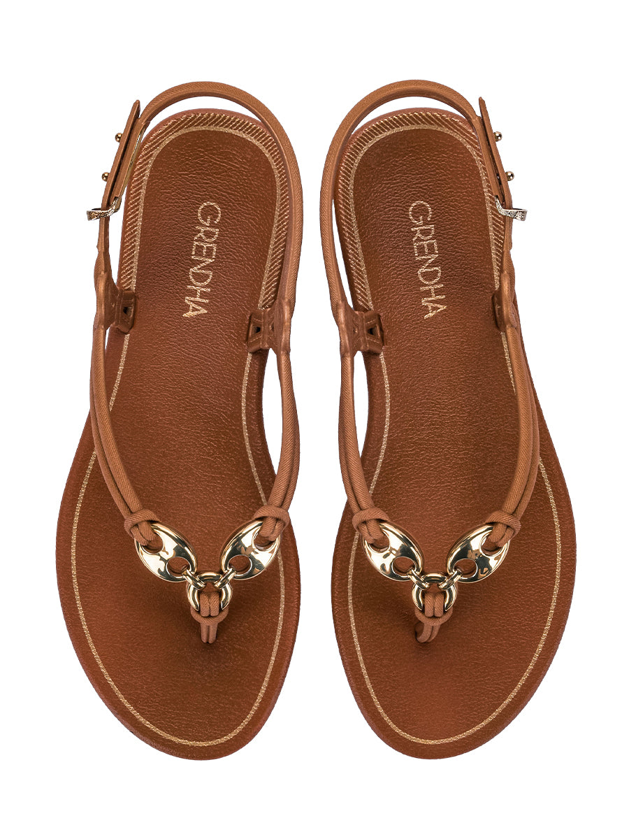 GRENDHA INSPIRACAO SAND - COCOA BROWN