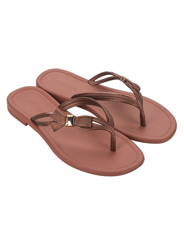 GRENDHA SOFISTICADA RAST - COPPER NUDE