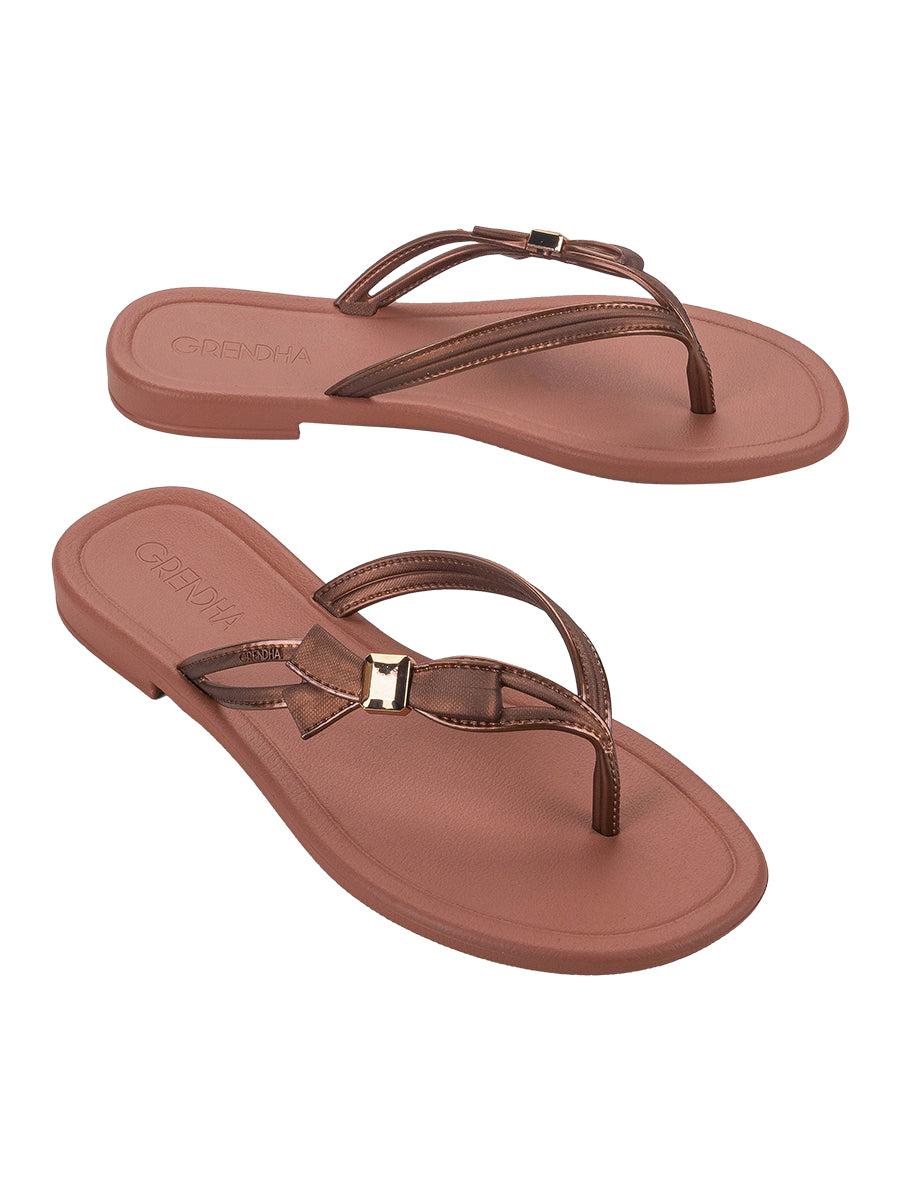GRENDHA SOFISTICADA RAST - COPPER NUDE