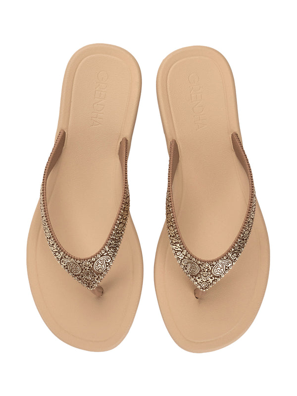 GRENDHA TODO DIA AUTENTICA RAST - BROWN/BEIGE